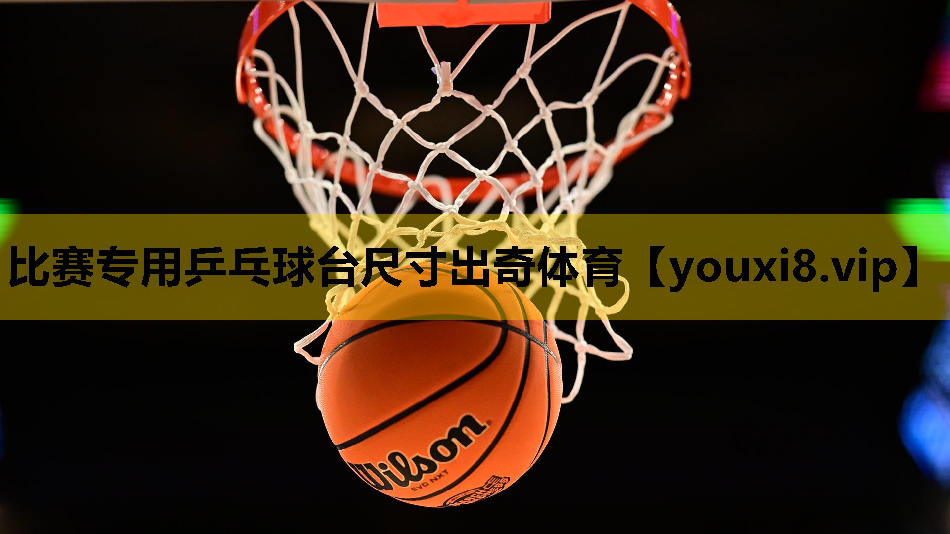 比赛专用乒乓球台尺寸出奇体育
